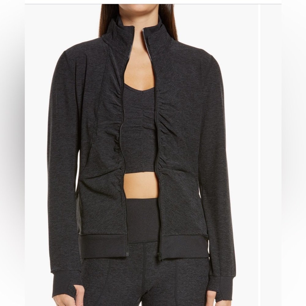 Zella Zip Up Soft Lounge Jacket